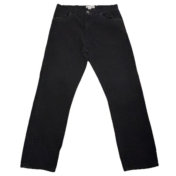 Paper Denim & Cloth Corduroy Black Men's 36x32 Jeans Vintage Work Skater Y2K - Picture 1 of 11